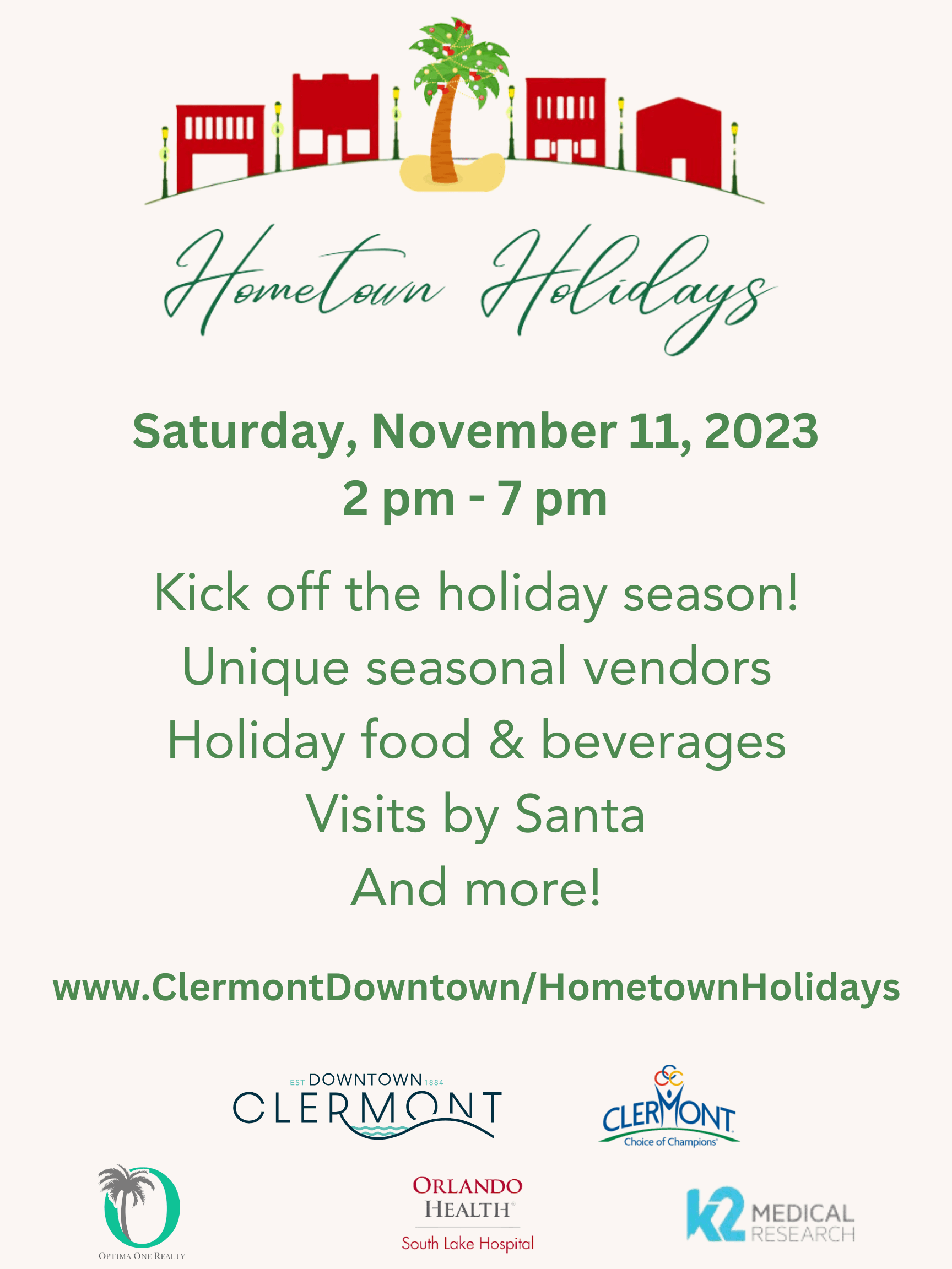 Hometown Holidays in Clermont 11/11/23